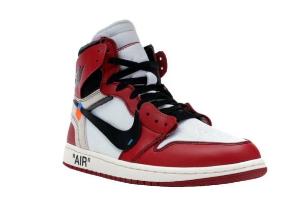 AJ 1 X OW Chicago Red